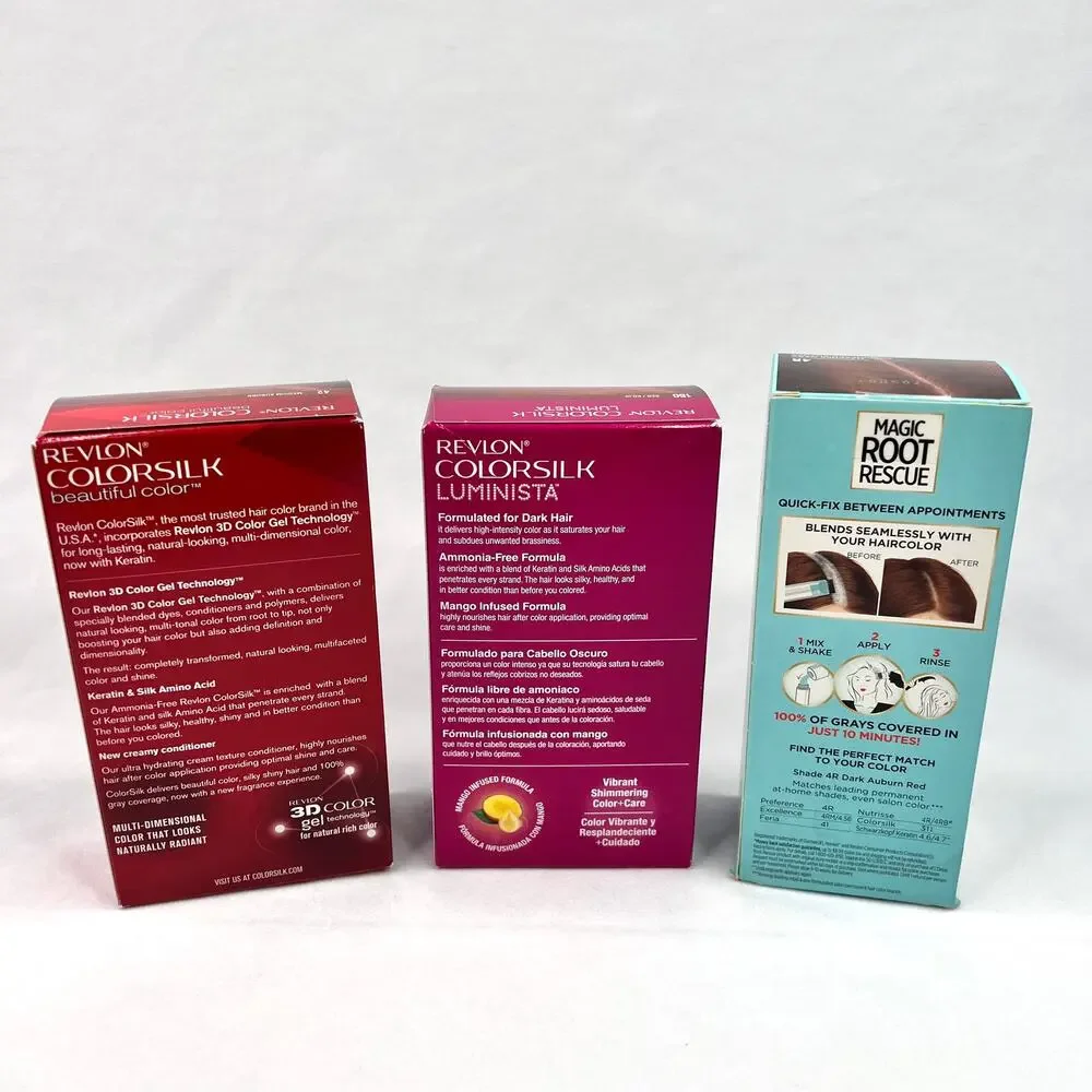 New Red Hair Dye Lot